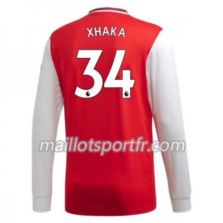 Maillot de Foot Arsenal Granit Xhaka 34 Domicile 2019/20 ML